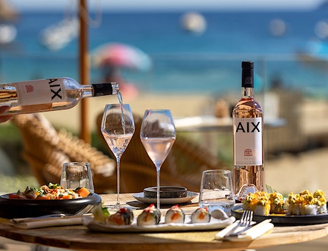AIX rosé food pairing